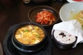 Rice with Doenjang stew