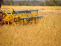 Rice farm and machine