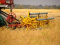 Rice farm and machine