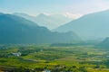 Rice field in Taitung, Taiwan