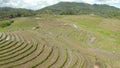 Rice fields in the Philippines. Aerial views Royalty Free Stock Photo