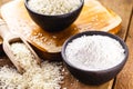 Rice flour, alternative gluten-free flour and rich in fiber