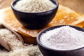 Rice flour, alternative gluten-free flour and rich in fiber