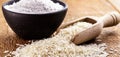 Rice flour, alternative gluten-free flour and rich in fiber