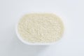 rice grains isolated on white background Royalty Free Stock Photo
