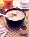 Rice gruel of china Royalty Free Stock Photo