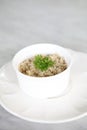 Rice with herb Royalty Free Stock Photo