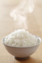 Rice hot freshly cooked Royalty Free Stock Photo