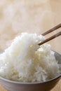Rice hot freshly cooked Royalty Free Stock Photo