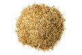 Rice hulls Royalty Free Stock Photo