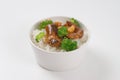 Rice with meat and cashews Royalty Free Stock Photo