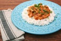 Rice with meat in tomato sause Royalty Free Stock Photo