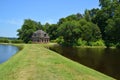 Rice mill Middleton Place is a plantation in Dorchester County Royalty Free Stock Photo