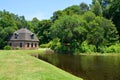 Rice mill Middleton Place is a plantation in Dorchester County Royalty Free Stock Photo