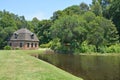 Rice mill Middleton Place is a plantation in Dorchester County, Royalty Free Stock Photo