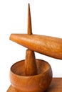 Rice mortar and pestle