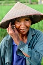 Rice Paddy Worker Royalty Free Stock Photo