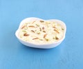 Rice Payasam Indian Sweet Cuisine with Almond and Pistachio