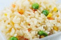 Rice with peas