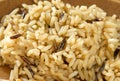 Rice pilaf closeup Royalty Free Stock Photo