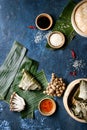 Rice piramidal dumplings Royalty Free Stock Photo