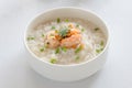 Rice porridge with shrimp Royalty Free Stock Photo