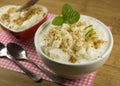 Rice pudding bowl