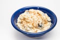 Ready served sweet rice pudding