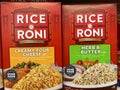 Rice in a retail store Rice Roni Herb and Butter Creamy