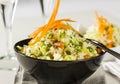 Rice salad with vegetables Royalty Free Stock Photo