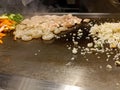 Teppanyaki, Japanese Cooking Royalty Free Stock Photo