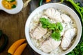 Rice Soup With sea fish