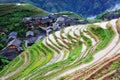 rice terraces Royalty Free Stock Photo