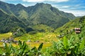 Rice terraces in Batad in Ifugao province, Luzon, world heritage Royalty Free Stock Photo