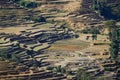 The famous terraced rice fields of Yuanyang in Yunnan province in China Royalty Free Stock Photo