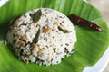 Rice upma is a rice dish from India