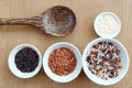 Rice Varieties in bowl