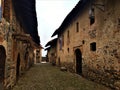 Ricetto di Candelo, splendid medieval walled town, Piedmont region, Italy. History, tourism and fascination