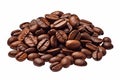 Rich Aroma Transparent Coffee Beans. Generative AI