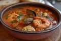 Bouillabaisse, a delectable ProvenÃ§al fisherman\'s stew originating from the port city of Marseille