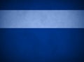 Elegant Rich Blue Parchment. Textured Blue Banner. Royalty Free Stock Photo