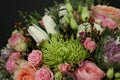 Rich bouquet of chic flowers Royalty Free Stock Photo