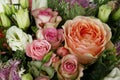 Rich bouquet of chic flowers