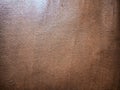 Rich Brown Genuine Leather Textured Surface Background Royalty Free Stock Photo