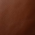 Rich brown leather texture displaying a natural grain pattern with fine, uneven lines and Royalty Free Stock Photo