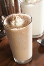 Rich and Creamy Chocolate Milkshake Royalty Free Stock Photo