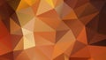 Deep Brown Orange Gold Polygonal Background Abstract Triangle Geometric Vector Texture Wallpaper Royalty Free Stock Photo