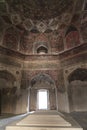 Rich decorated interior of the Chini Ka Rauza in Agra, Uttar Pradesh, India, Asia