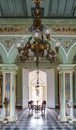 Rich decorated interior of a colonial mansion or city palace in Trinidad, Cuba