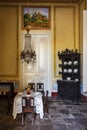 Rich decorated interior of a colonial mansion or city palace in Trinidad, Cuba